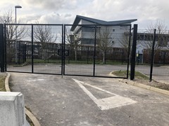 Fencing at a well known Local Business