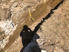 Footings to the required depth